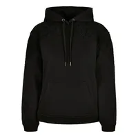 URBAN CLASSICS Lace Inset Sweatshirt Black S