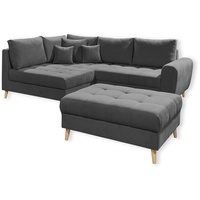 Ed exciting design Ecksofa mit Hocker - 2 Jahre