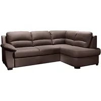 Roller Ecksofa - coffee - Kunstleder - Basismodell -