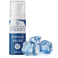 SAPURA Physio Kühlsalbe 2er Set | Kühlgel Sportsalbe mit