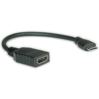 Roline High-Speed-HDMI-Kabel mit Ethernet 0,15m (11.04.5586)