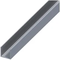 Alfer Quadrat-U-Profil 7,5 x 7,5 x 1000 mm Profil