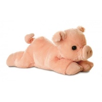 AURORA 31307 - Mini Flopies Schwein, Plüschtier, 20 cm