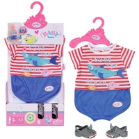 Zapf Creation BABY born Bath Pyjamas & Clogs 43cm