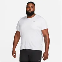 Nike Miler Dri-FIT UV Kurzarm-Laufoberteil Herren White S
