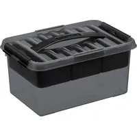 SUNWARE Aufbewahrungsbox Q-Line 6 L rauchgrau 30 x 20