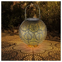 ETC Shop Solar Lampe Outdoor Solarleuchte orientalisch LED Solar