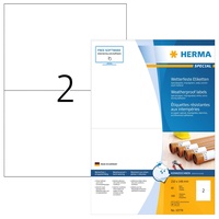 Herma wetterfeste Etiketten weiß 210,0 x 148,0 mm