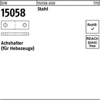 Industrial Quality Supplies DIN 15058 Achshalter Stahl 40 x