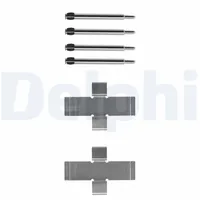 Delphi Zubehörsatz, Scheibenbremsbelag LX0006