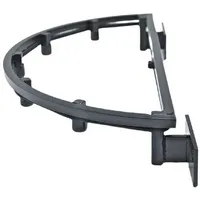 QLS Müllsackständer Sackhalter Wandmontage Müllbeutelständer Müllsackhalter halbrund