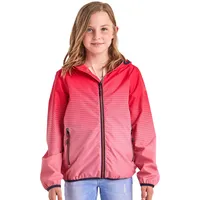 KILLTEC Lyse GRLS JCKT A Funktionsjacke/Regenjacke mit Kapuze, packbar,
