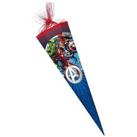 NESTLER Schultüte Avengers 85cm 6-eckig, Tüll Posa