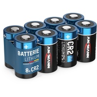 Ansmann Batterien CR2 Lithium 8 Stück, Spezial