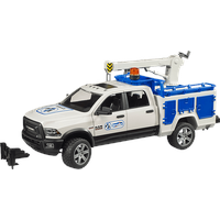 Bruder RAM 2500 Service Truck mit Kran und Rundumleuchte