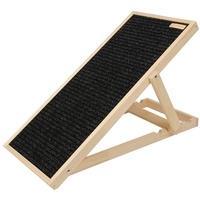 Animood Hunderampe Skipper naturbelassen Hundetreppe 93x44 cm