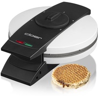 Cloer 1641S Stroopwaffeleisen für holländische Stroopwaffeln, 850 W, Waffelkaliber