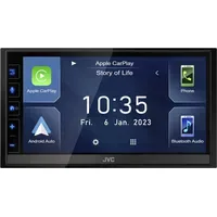 JVC KW-M785DBW 6,8" Doppel-DIN Moniceiver mit Wireless CarPlay &
