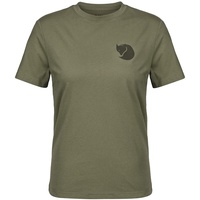 Fjällräven Fox Boxy Logo Tee W, Green, M