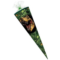 NESTLER Schultüte Dino Dschungel Tüll eckig 85cm