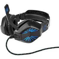 Nedis GHST250BK Kopfhörer / Headset Kabelgebunden Kopfband Gaming USB