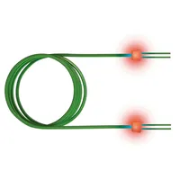 EasyLan LSD32100100 Glasfaser LWL Anschlusskabel 10m türkis,