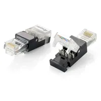 Equip 121165 Werkzeugfreier RJ45-Stecker, Cat.6, 2pcs/pack