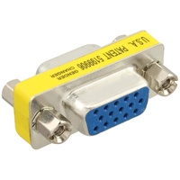 InLine Mini-Gender-Changer, 15pol HD (VGA), Buchse / Buchse