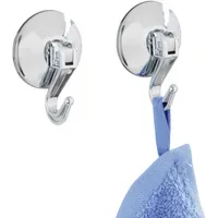 Wenko Handtuchhaken 2er Set Silber