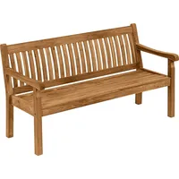 Dehner Gartenbank Havanna, 3-Sitzer, hellbraun