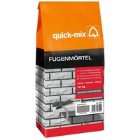 Quick-Mix Fugenmörtel, grau 10 kg