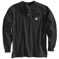 CARHARTT Longsleeve Workwear Pocket schwarz