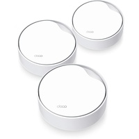 TP-LINK Technologies TP-Link Deco X50-PoE 3er-Set, Router Weiss