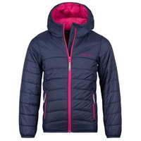 TROLLKIDS Eikefjord Jacke - Navy / Fireberry - 104