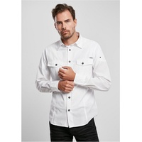 Brandit Textil Brandit SlimFit Shirt Hemd weiss, Größe XXL