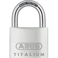 ABUS Vorhängeschloss 64TI 45 - Grau - Kompakt 6cm