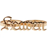 Mister Tee Fingerring goldfarben L/XL