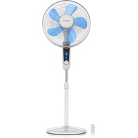 Brandson Standventilator Silent mit Fernbedienung und Display, mobiler Lüfter,