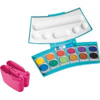 Pelikan ProColor Farbkasten 12 St. Pink/Türkis