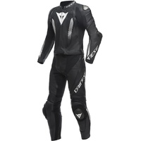 Dainese Laguna Seca 5 2-tlg. schwarz/schwarz/weiß 50