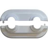 Leysser Heizungsrosette 18 mm weiß