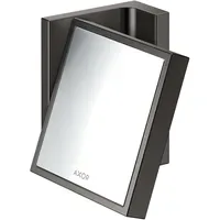 Hansgrohe Rasierspiegel Axor Universal Rectangular neigbar, Wandmont., pol. black