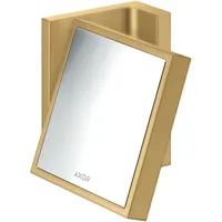 Hansgrohe Rasierspiegel Axor Universal Rectangular neigbar, Wandmontage, brushed gold