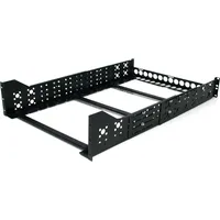 Startech .com 3HE 19 tiefenverstellbare Universal Server Rack Schienen,