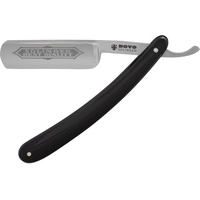 DOVO Solingen Rasiermesser Best Quality, vergoldet, Karbon, Acryl, Schwarz