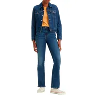 Levi's 725 Bootcut Jeans mit hohem Bund in Mittelblau-W26