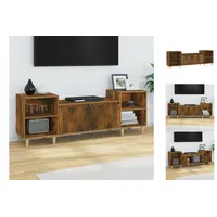 VidaXL TV-Schrank Räuchereiche 160x35x55 cm Holzwerkstoff