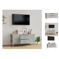 VidaXL TV-Schrank Betongrau 102x44,5x50 cm Holzwerkstoff