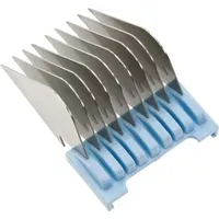 MOSER 1234 PROFI SCHERMASCHINE 3 Edelstahl, AUFSCHIEBEKÄMME 19MM,22MM,25MM
