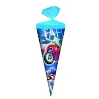 Livepac-Office Schultüte / Zuckertüte / Länge: 25cm / rund